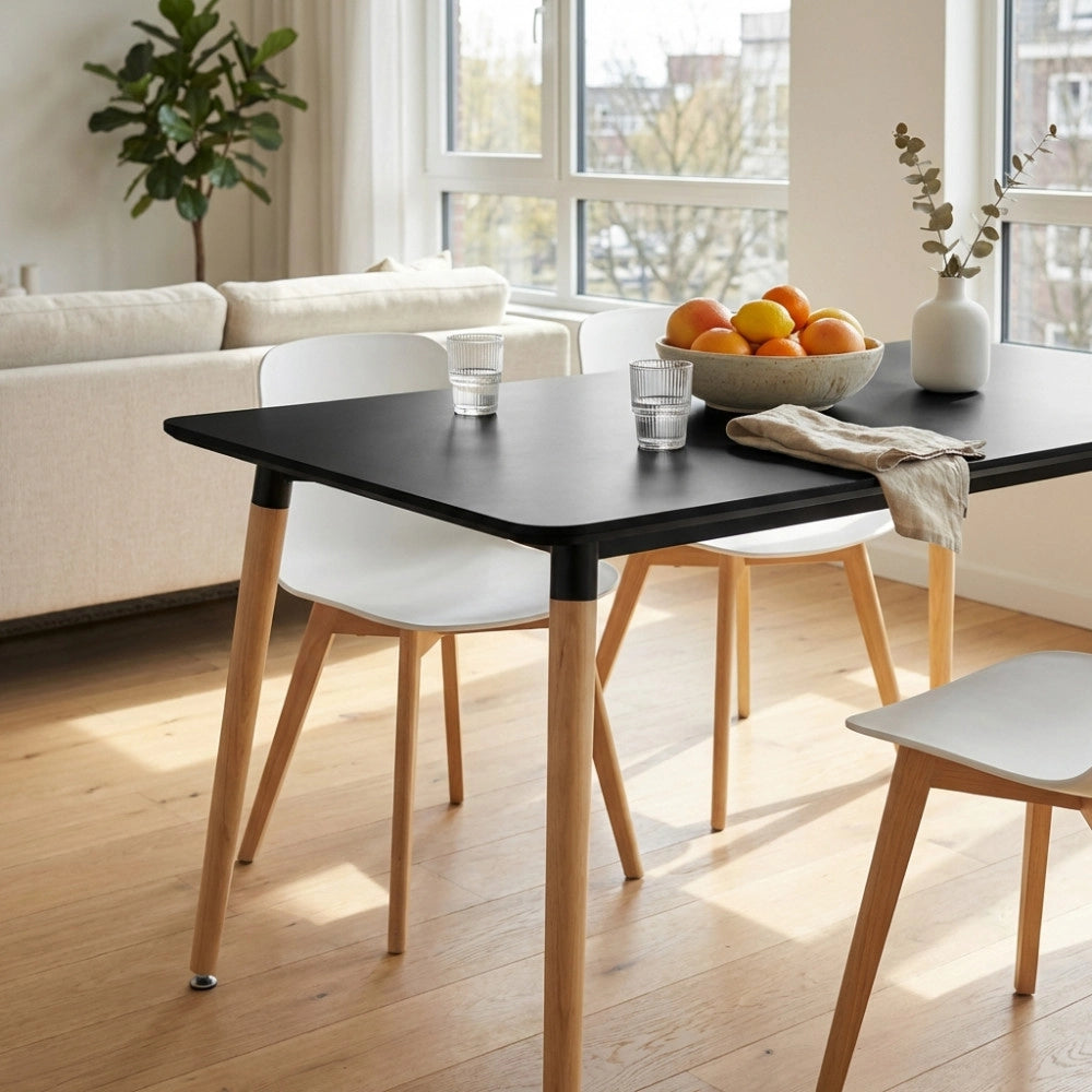 TAVOLO LIONE 120 X 80 NERO