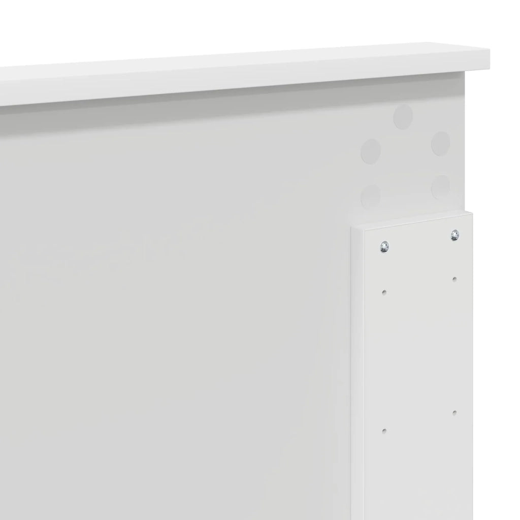Testiera Bianco 100 cm Legno ingegnerizzato 887648