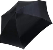 Paraplu mini pieghevole - ultralight, compattibile - nero