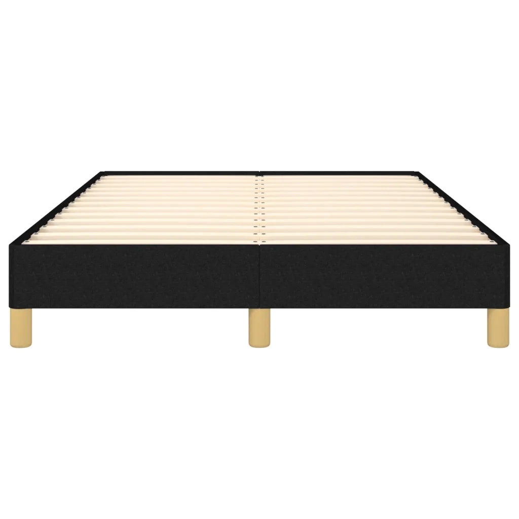 Giroletto senza Materasso-Struttura Letto Nero 120x200 cm Tessuto 501073