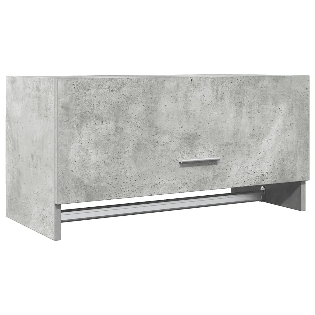 Armadio Grigio Cemento 70x32,5x35 cm in Legno Multistrato CFW8226126