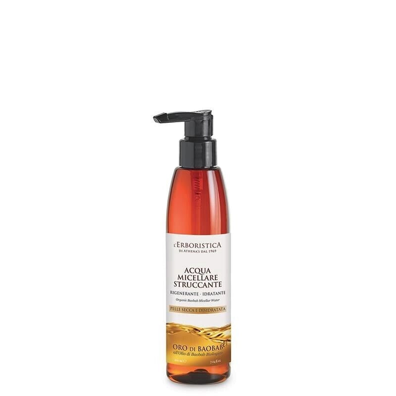 L'ERBORISTICA ACQUA MICELLARE STRUCCANTE 200 ML ORO DI BAOBAB