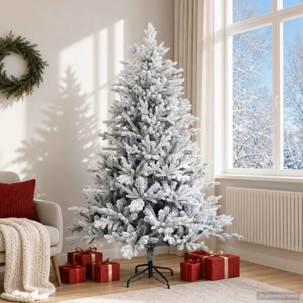 Albero di Natale Artificiale con Rami Pieghevoli 180 cm 42055484