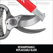 Snoeischaar a bypass classica - 25 cm rossa