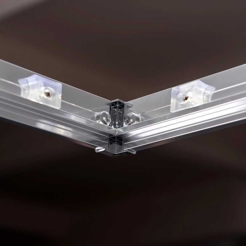 Box doccia 70x100 cm angolare 4 mm trasparente h185 | Four