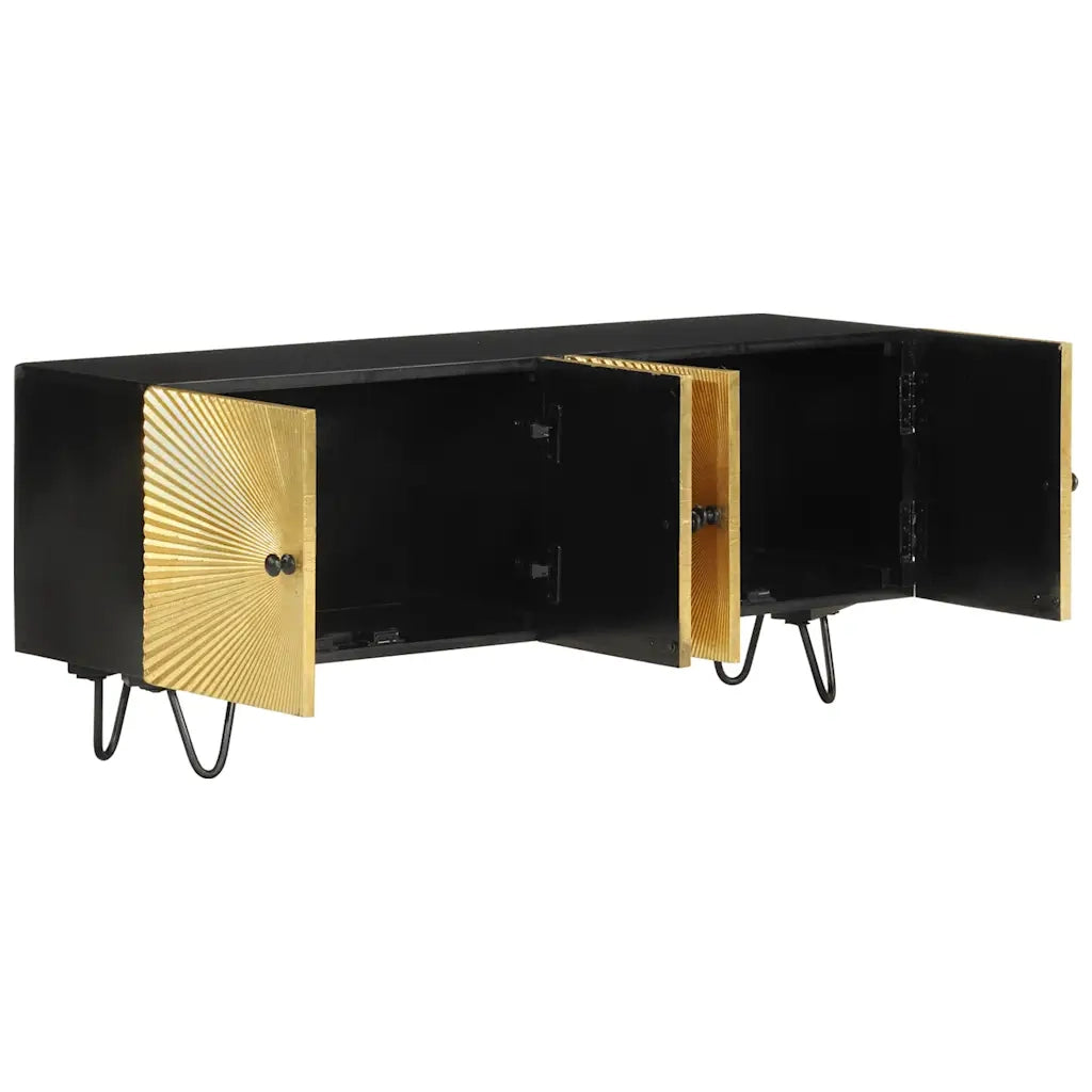 Mobile TV | Armadietto TV | Mobile Porta TV 110x30x45 cm in Legno Massello di Mango