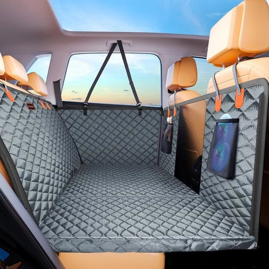 Autostoelen per cani - resistente ai graffi, impermeabile - grigio