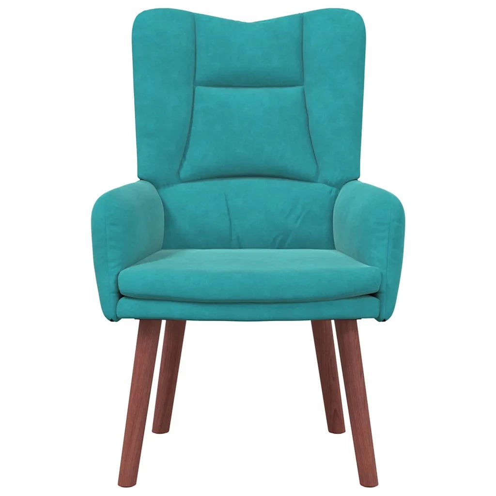poltrona Turchese 63 x 67 x 94 cm Velluto 42001812