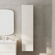 Colonna bagno sospesa 137cm frassino apertura push&pull reversibile | Yaku