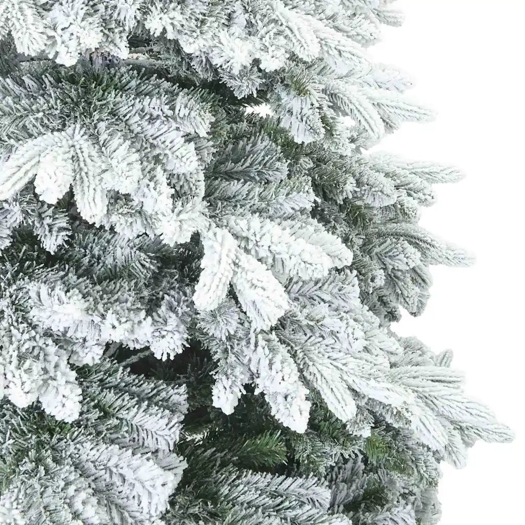 Albero di Natale artificiale con 300 LED Bianco 180 cm PE e PVC
