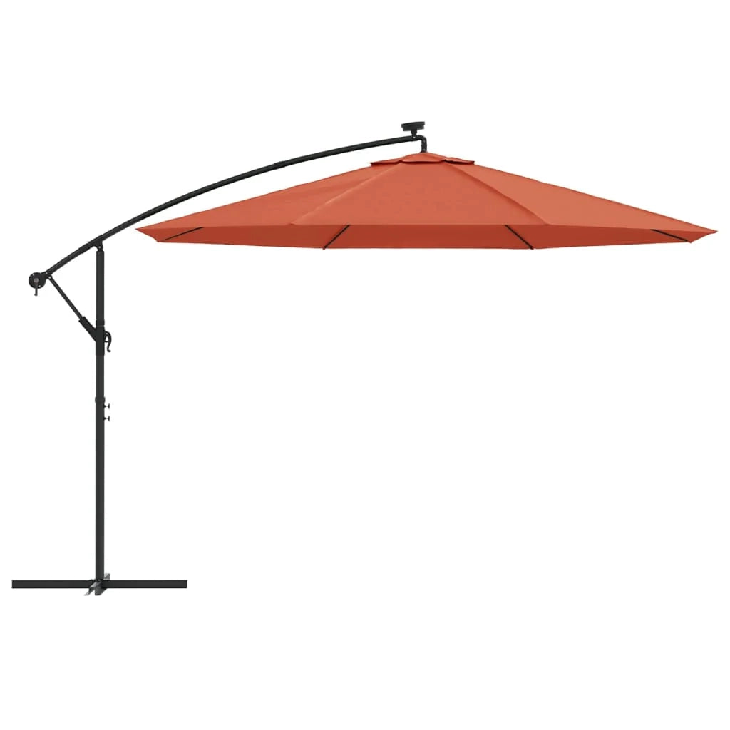 Ombrellone deportato con luci LED terracotta 350 cm 02_0008461