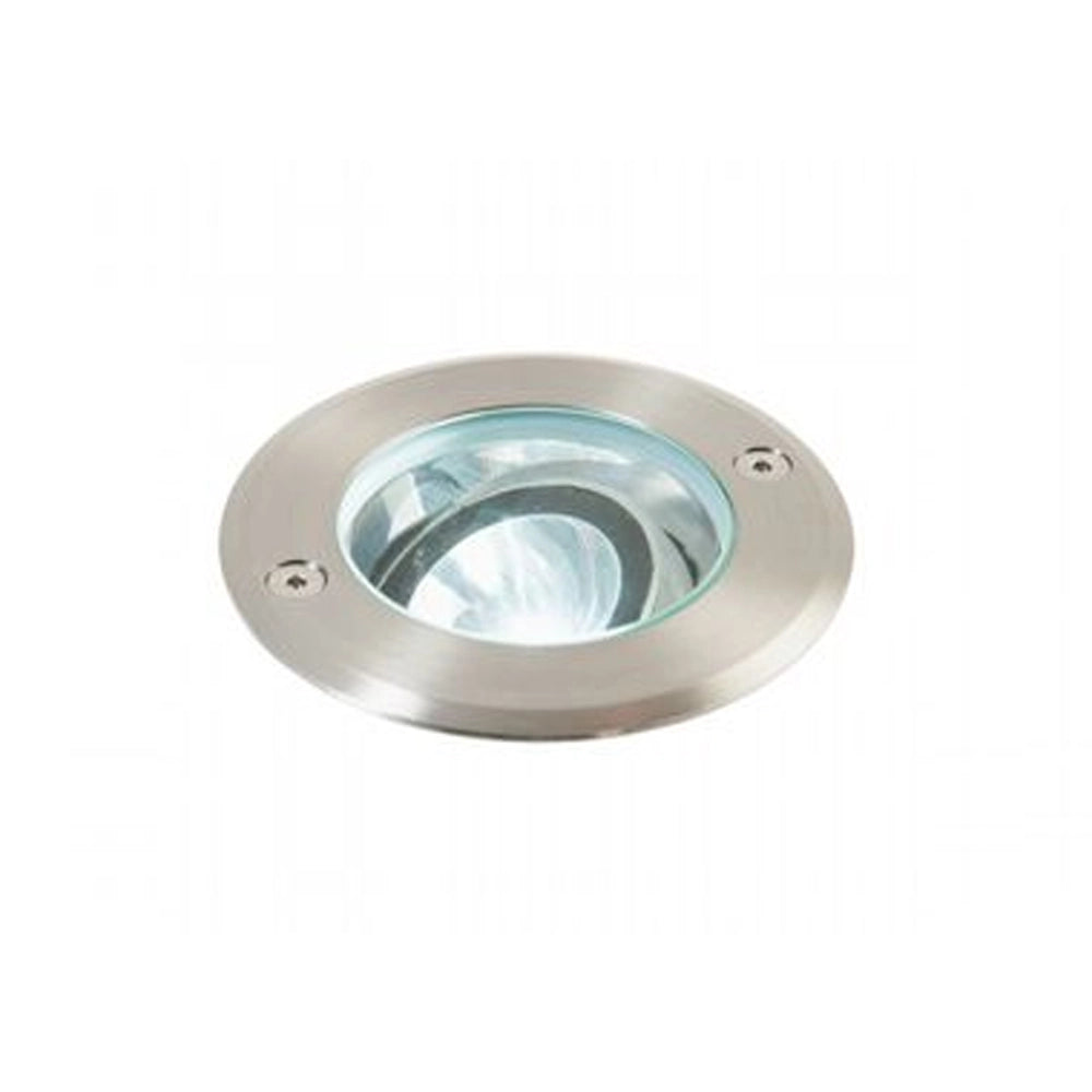 Segnapasso Da Esterno Contemporaneo Bascu Alluminio E Cromo Led 6W 4000K