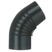 GOMITO LEGNA 45  ° CLASSIC NERO OPACO SAVE  CM 14