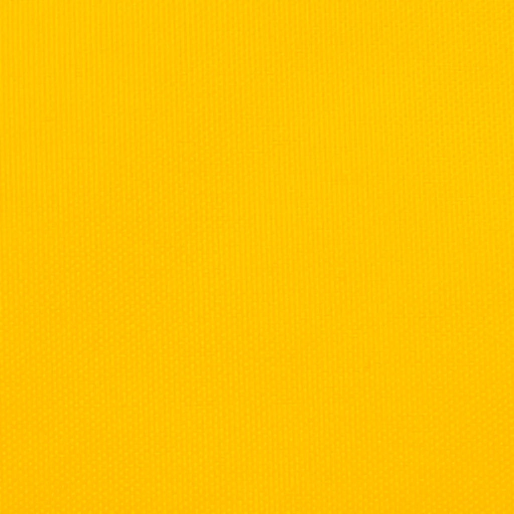 Vela Ombreggiante-Parasole a vela Oxford Rettangolare 2,5x4,5 m Gialla