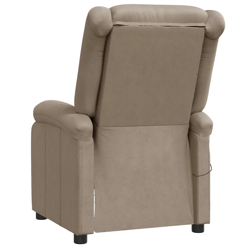 Poltrona Massaggiante Cappuccino in Similpelle 340168