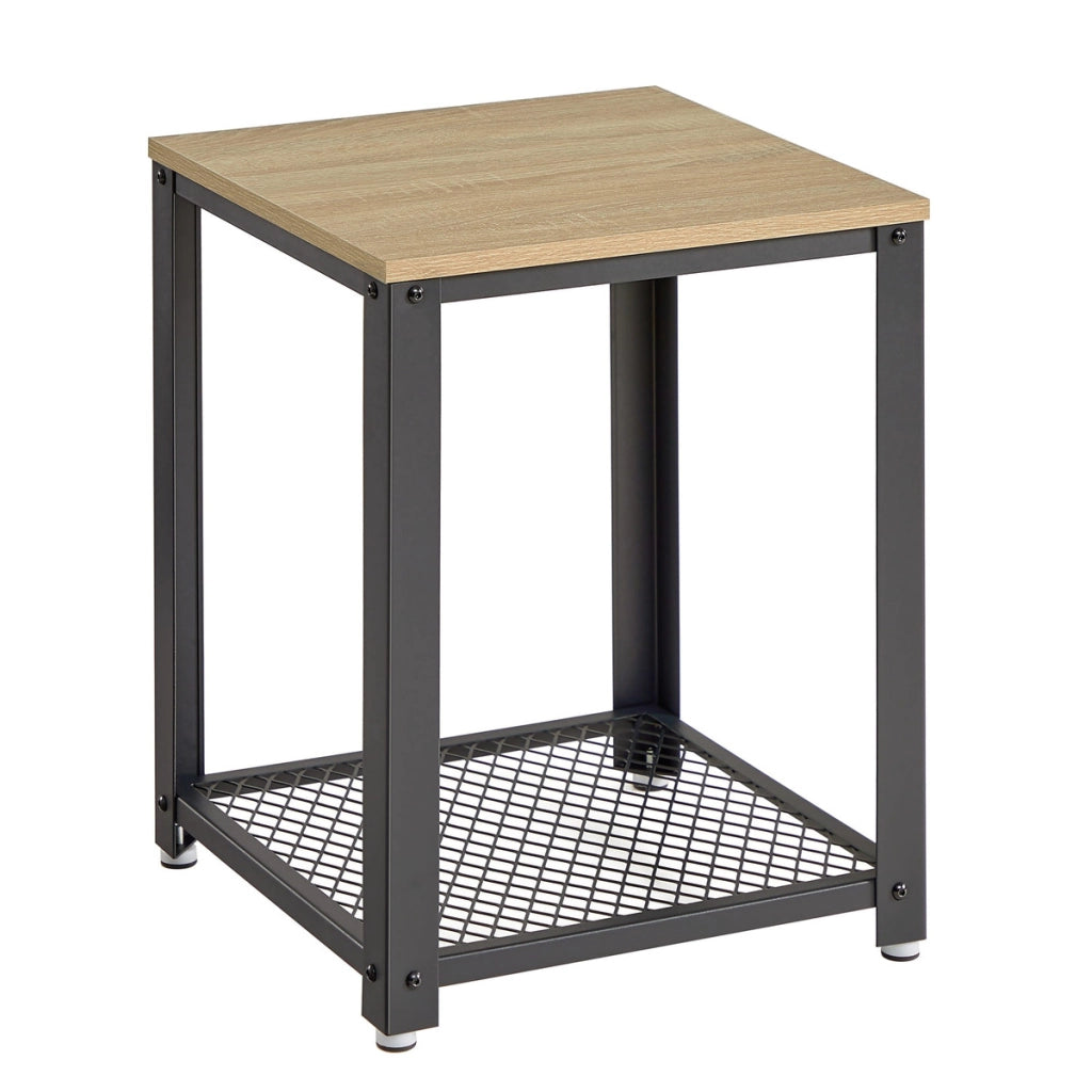 Tavolino versatile Sonoma in stile industriale