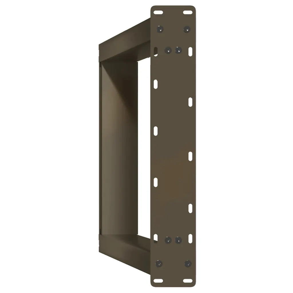Gambe per tavolo da pranzo a forma di U 2 pz | Piede del tavolo in acciaio naturale 60x(72-73) cm