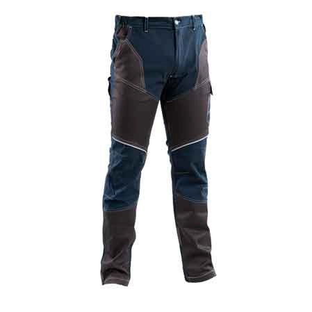 PANTALONE DA LAVORO STRETCH BLU Tg. M