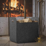 Opbagger con Maniglie - Dimensioni 25 x 35 x 35 - Antracite