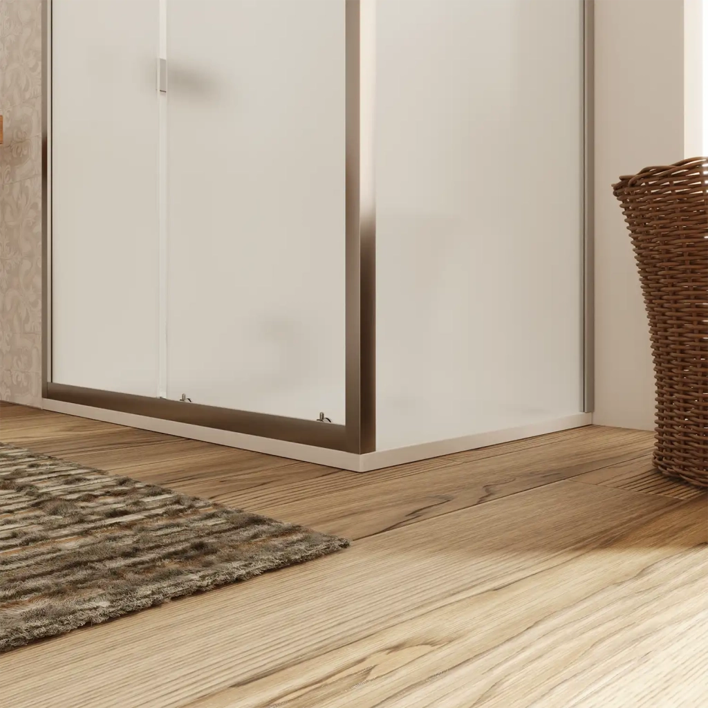 Box doccia 80x115 cm scorrevole vetro temperato 6mm opaco h190 | Lipari