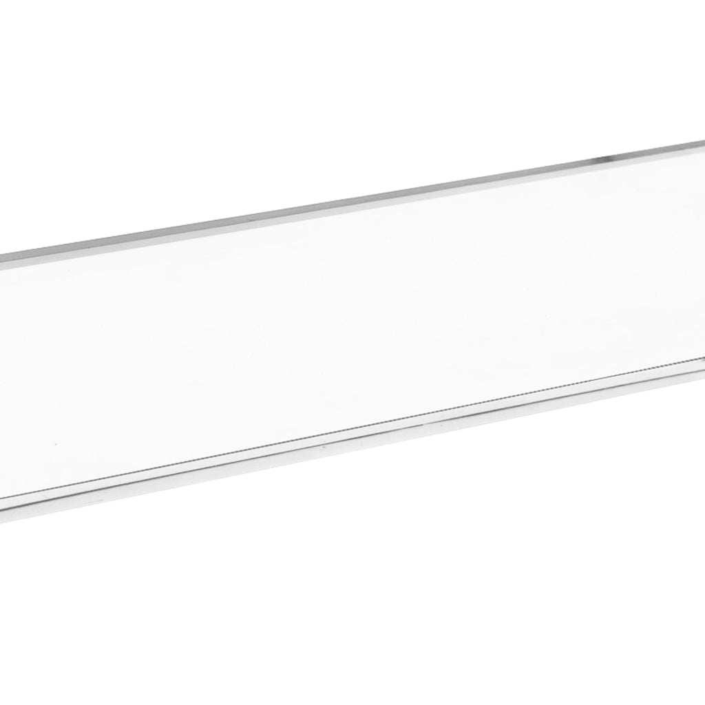 Supporto monitor 53x19x9 cm con spazio per tastiera in acrilico trasparente