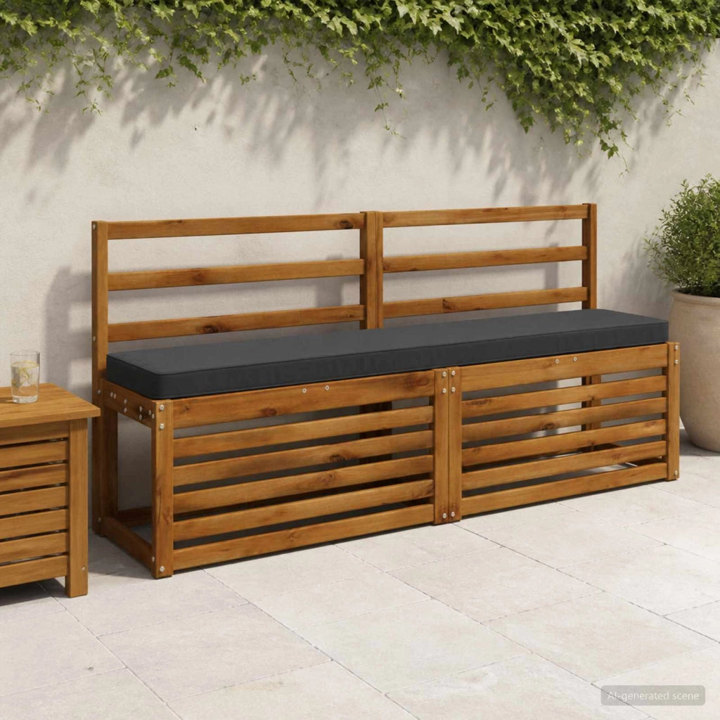 Cuscini per Panchina a 2 Pezzi VUGHT 2 pcs 100% Poliestere 950729