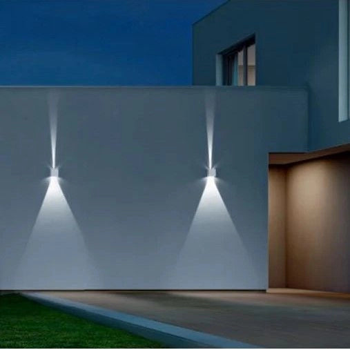 APPLIQUE PARETE CUBO DA ESTERNO A LED 16W 3000K ANTRACITE HOTSHOT AFFRALUX
