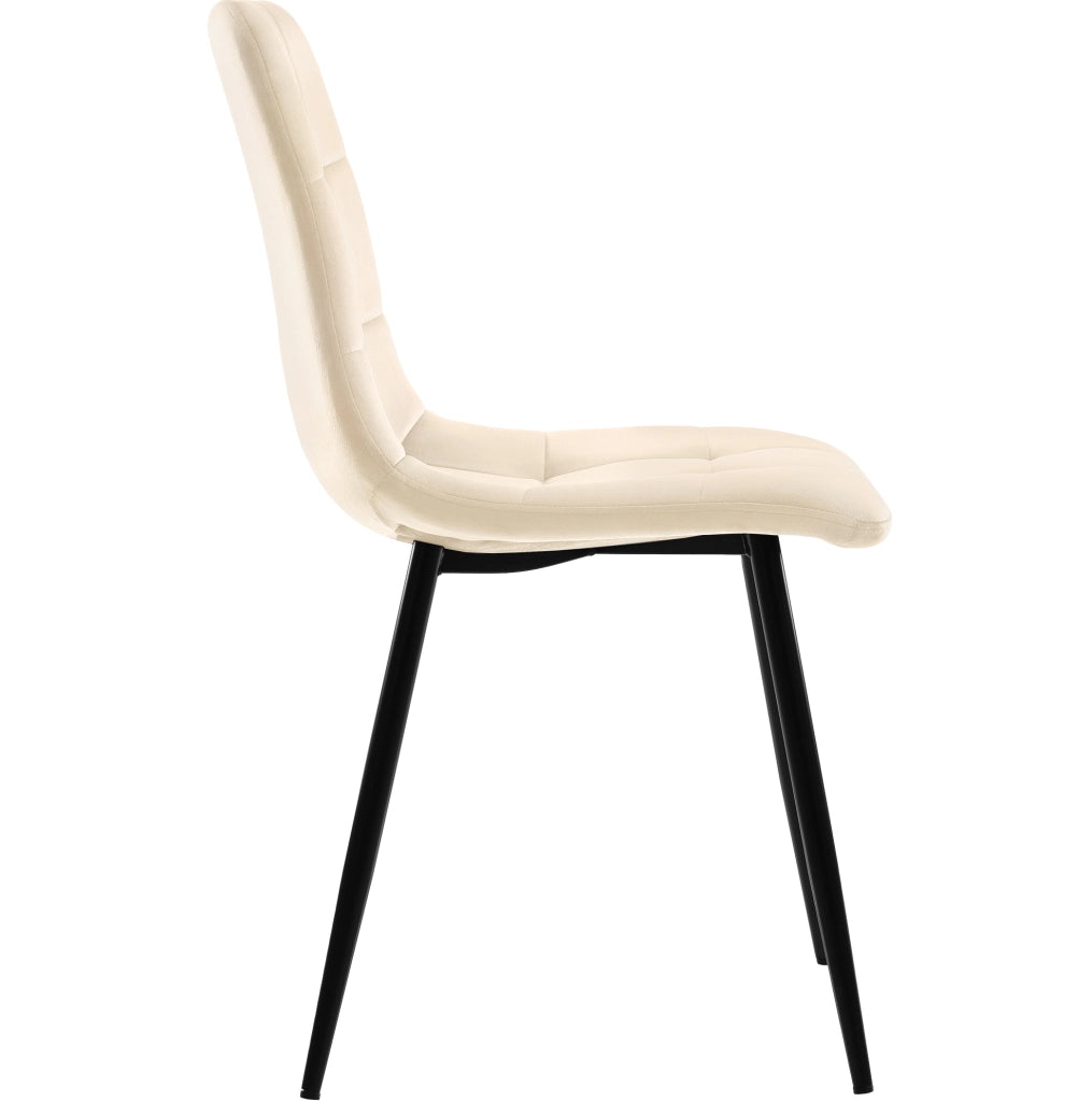 Set tavolo da pranzo 140x80 cm con 4 sedie in velluto; piano MDF bianco effetto marmo