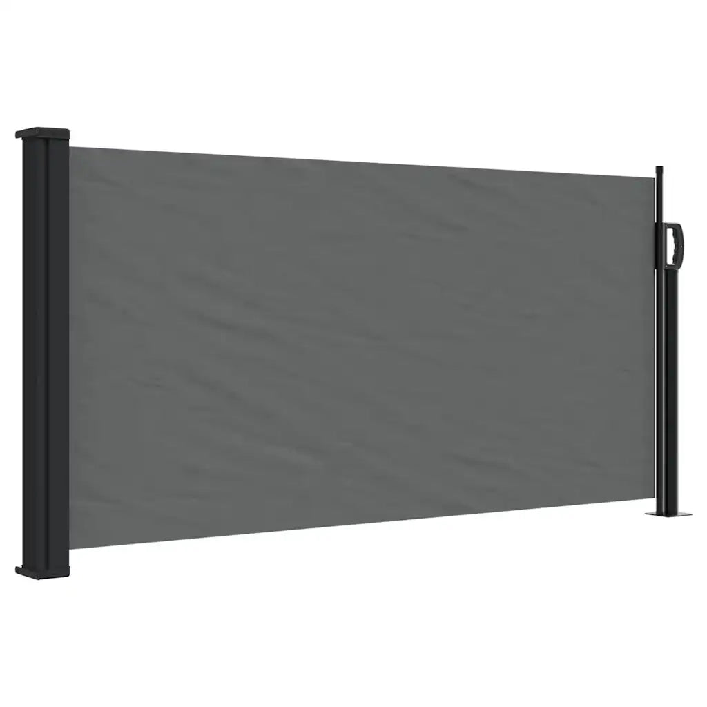Tenda da Sole | Tenda parasole laterale retrattile antracite 100x500 cm