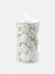Ginosa, Decorazione da Natale, Bianco
