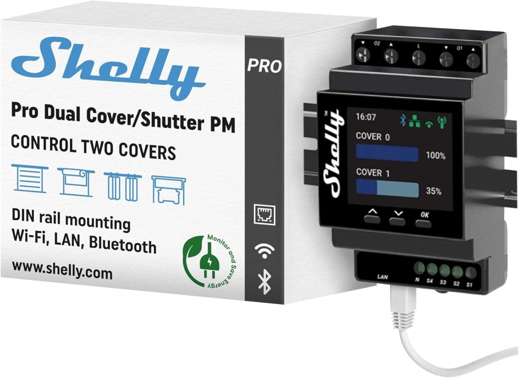 Shelly Pro Dual Cover PM