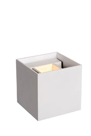 Applique Lucide XIO bianca in alluminio G9 LED 4W 2700K