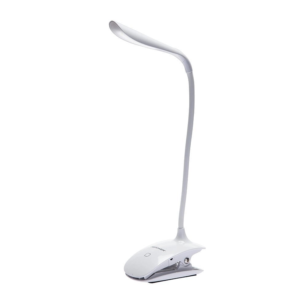 Trade Shop - Lampada Moderna Flessibile Led Da Tavolo 3 Lunga Durata Batteria Ricaricabile -