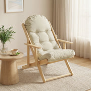 Poltrona Reclinabile Relax ¨C Minimal ¨C Legno Grigio Scuro