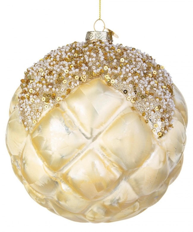 Sfera vetro Aleixa grigio D150