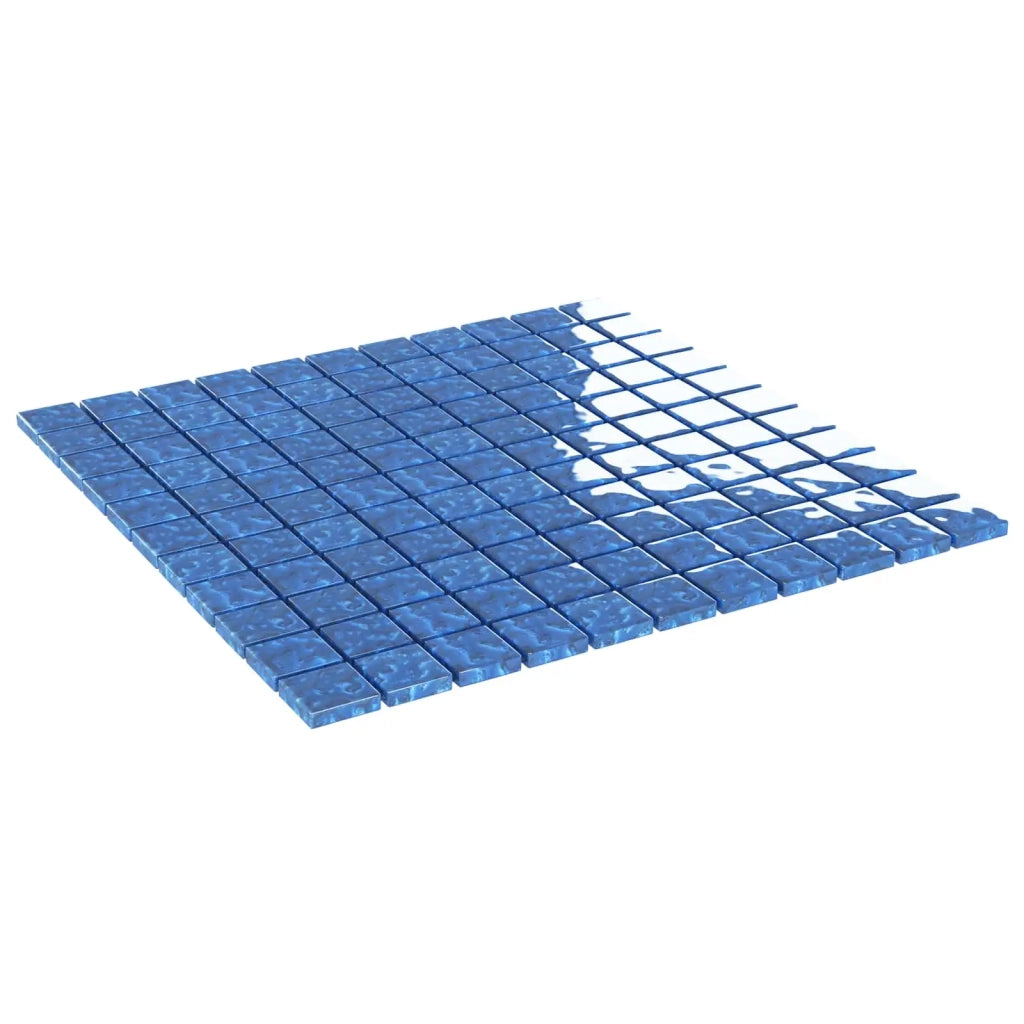 Piastrella Mosaic 11 pcs Blu 50 x 50 cm Vetro 42046762