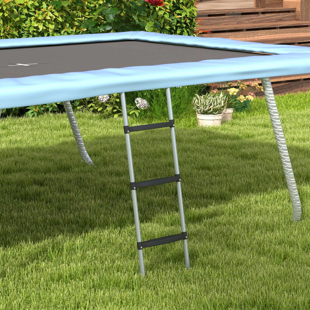 Scala per Trampolino ¨C Minimal ¨C Argento 110x32 cm