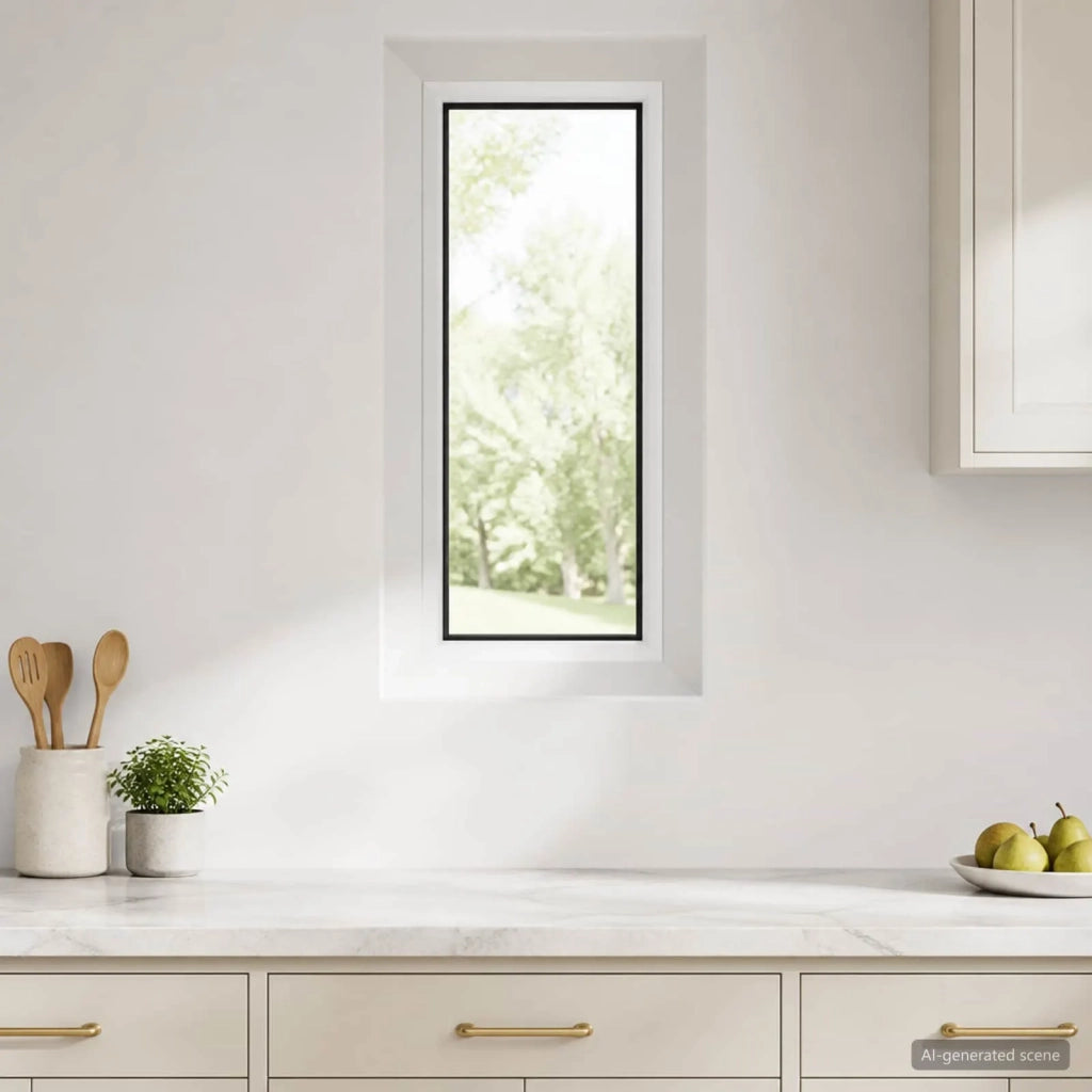 Finestra Cantina RISOR 35 x 55 cm PVC e Vetro 42047975