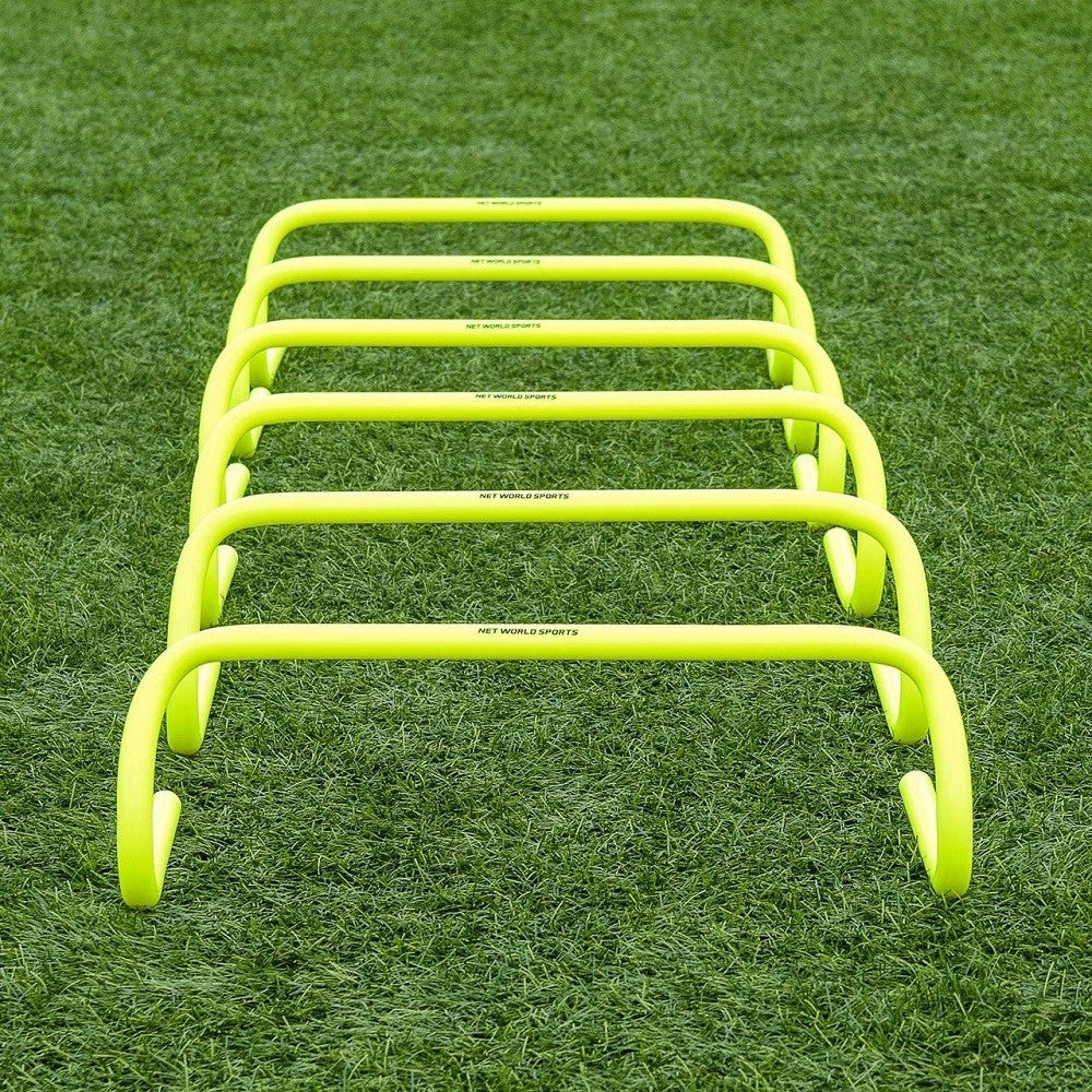 Trade Shop - Set Di 5 Ostacoli Per Allenamento Velocità Forza Agilità Scatto Altezza Da 23 Cm -