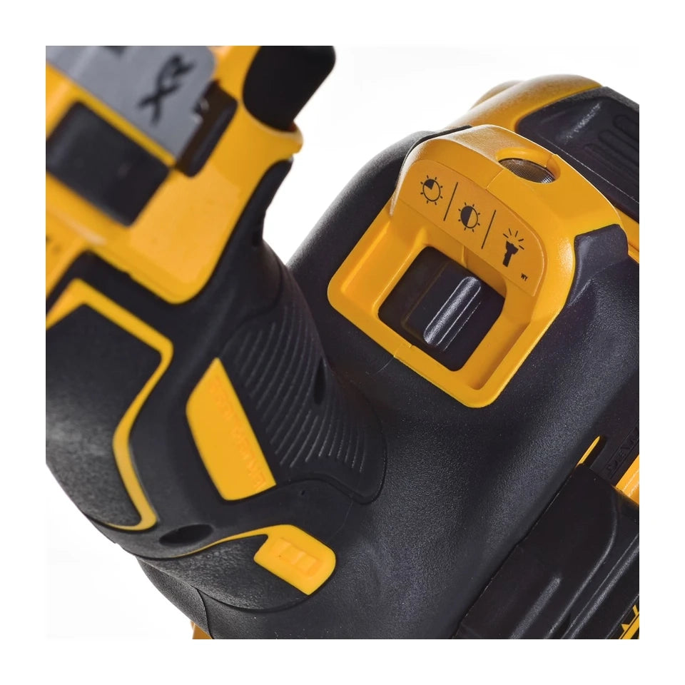 Trapano DeWALT DCD791D2-QW senza chiave nero, giallo 1,5 kg