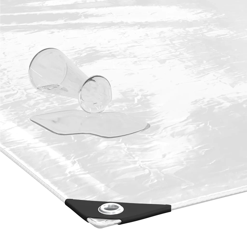 Telone Trasparente con Occhielli 3x5 m in PVC 4018601