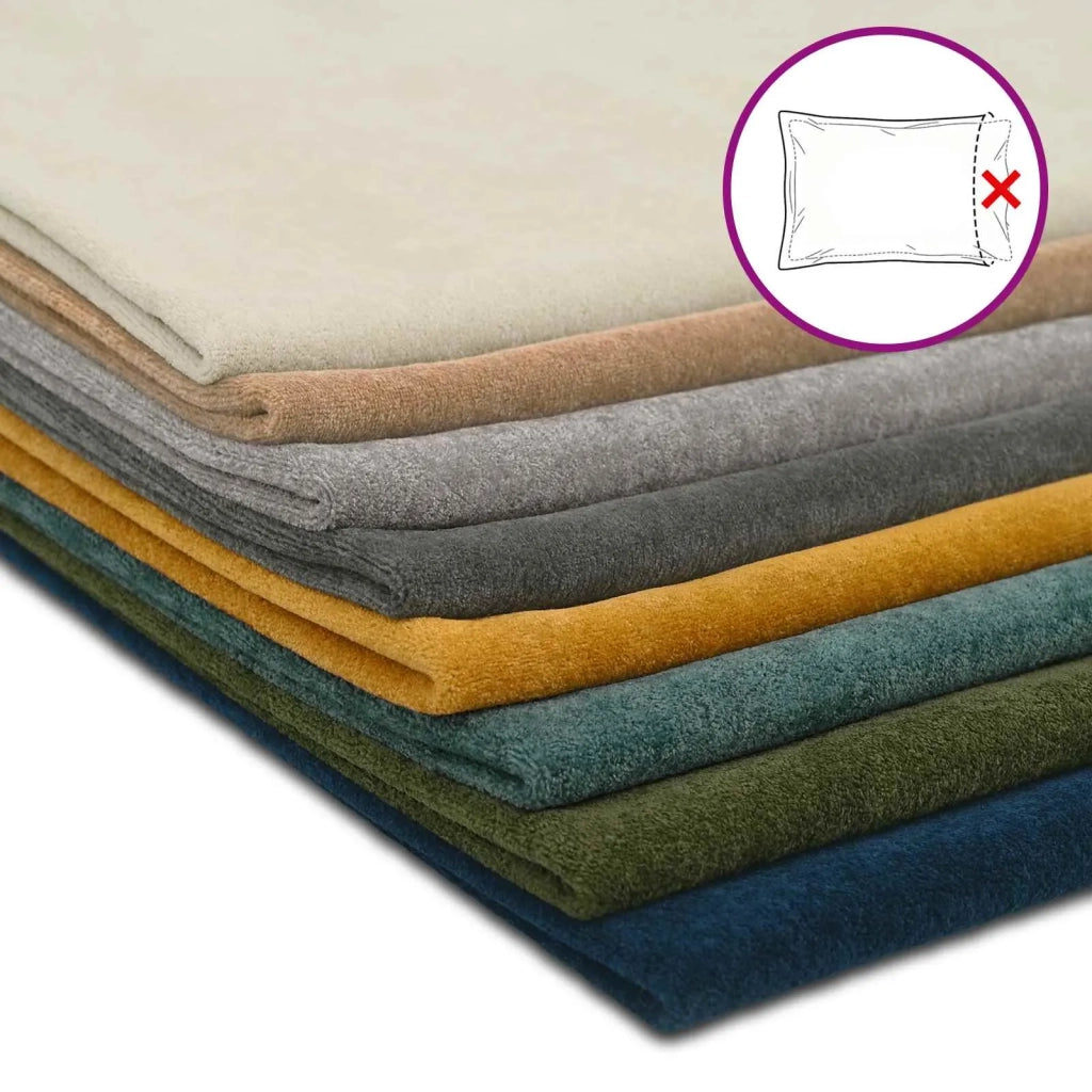Federa 2 pcs HEERLEN Grigio Chiaro 65 x 65 cm 913001