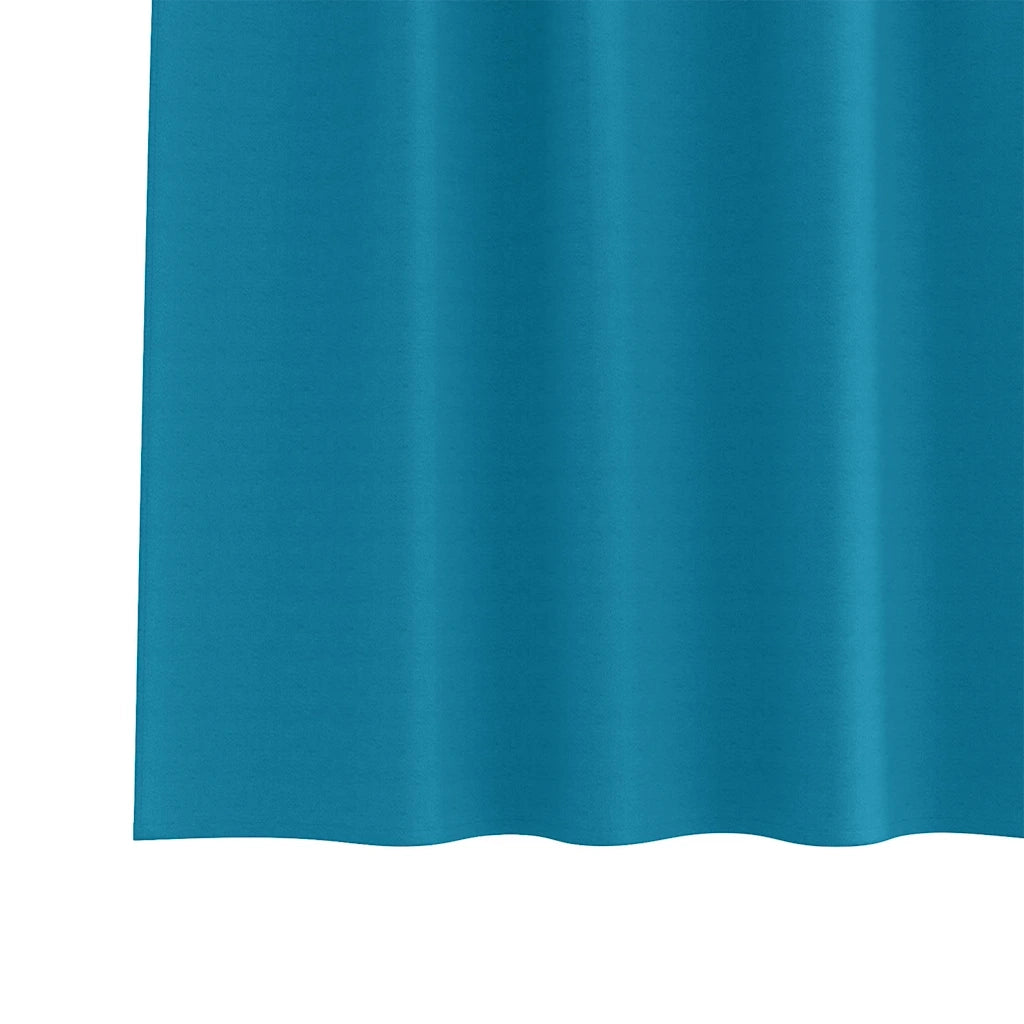 Tende Blackout con Anelli 2 pcs Turchese 140 x 140 cm 4107638