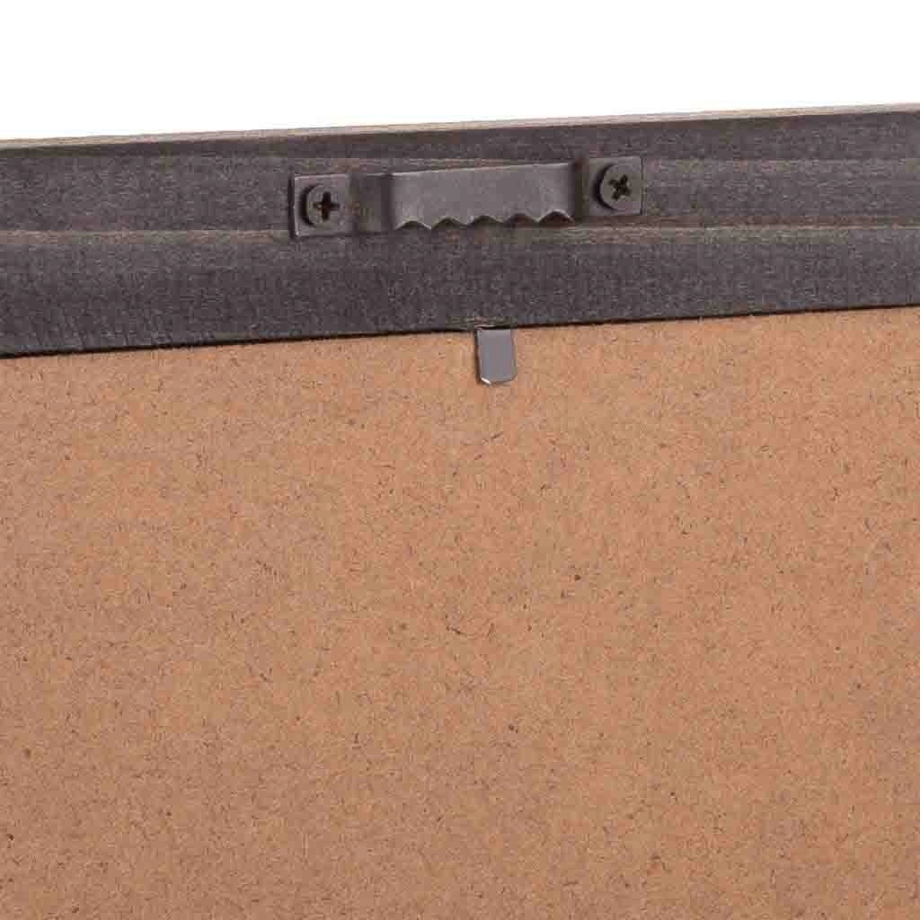 Quadro legno e stoffa 33x43x1,8h