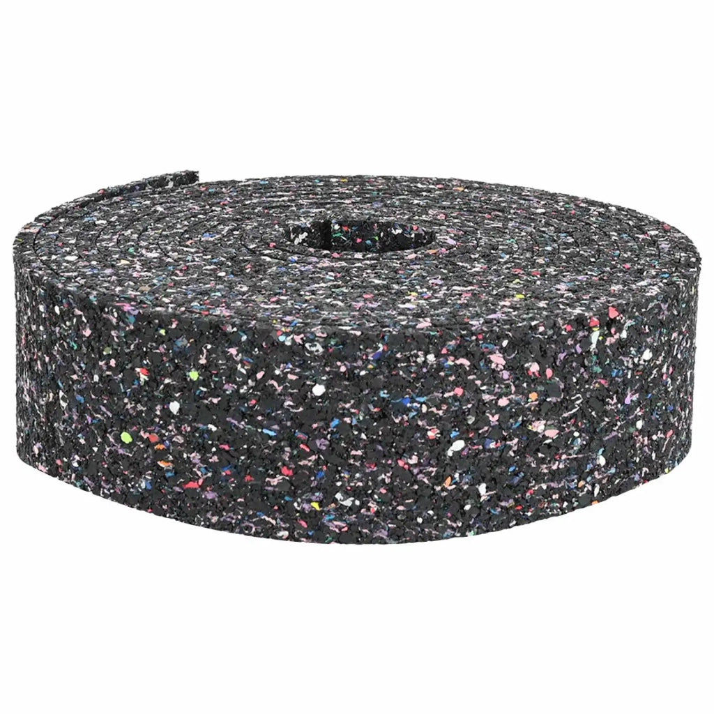 Rotolo di Granulato in Gomma Nero 500 x 10 x 0,8 cm Gomma 42027286