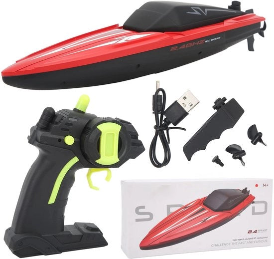 Ricevitore a distanza RC - 2,4 GHz - 4 canali - Batteria Lithio 1200 mAh - Comando a distanza fino a 80 metri - Adatto da 14 anni in su