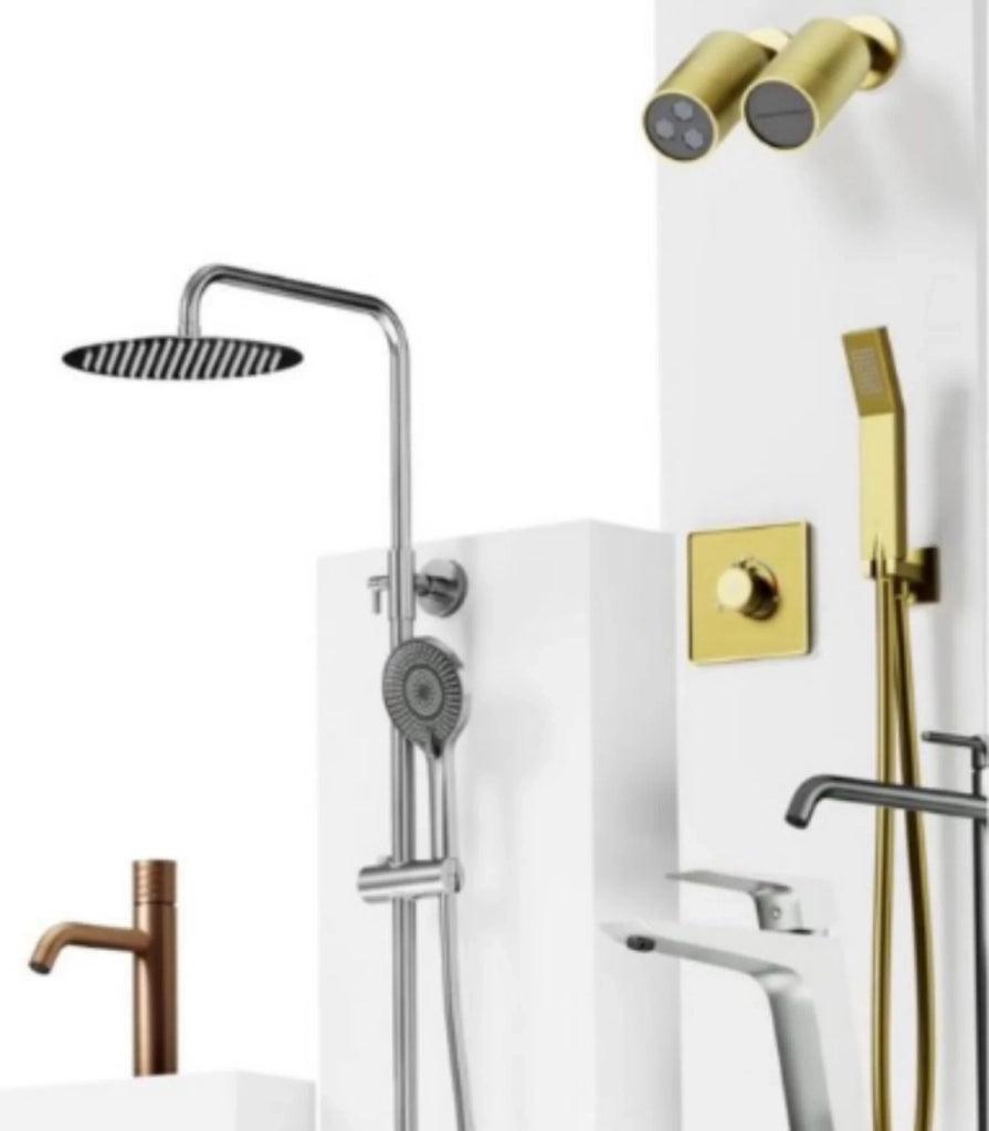 Colonna doccia termostatica ROUND ELITE - cromo