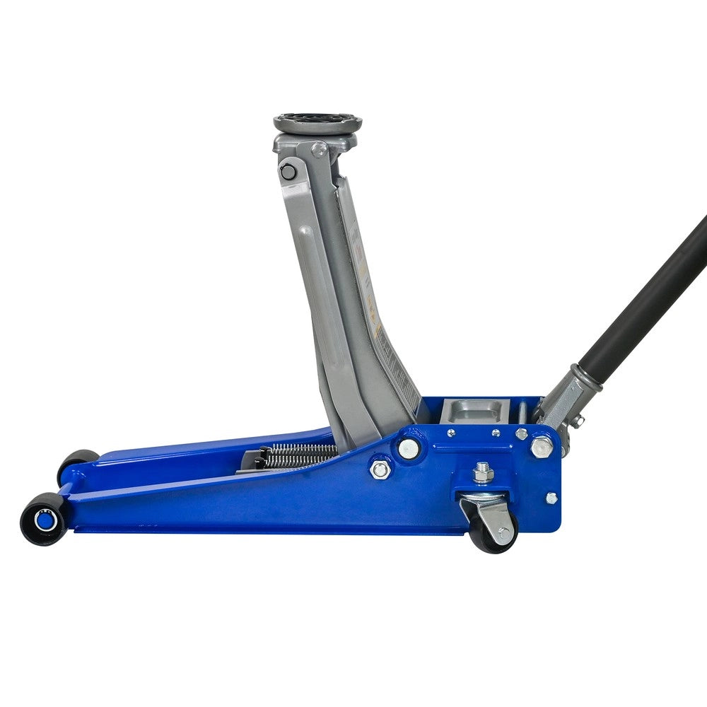 Cric Idraulico a Bottiglia ¨C MINIMAL ¨C 3 Ton, Blu e Argento