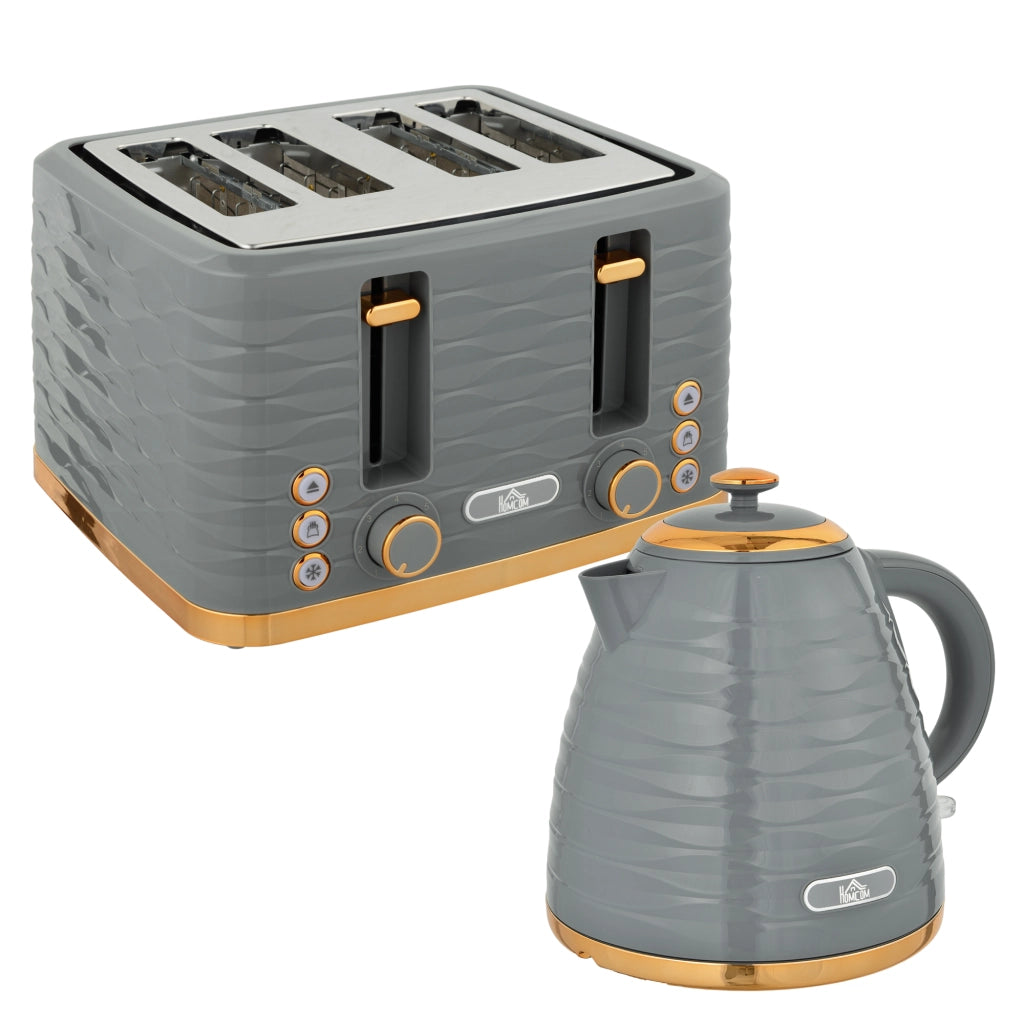 Tostapane e Bollitore 2 in 1 ¨C zephmum ¨C Grigio