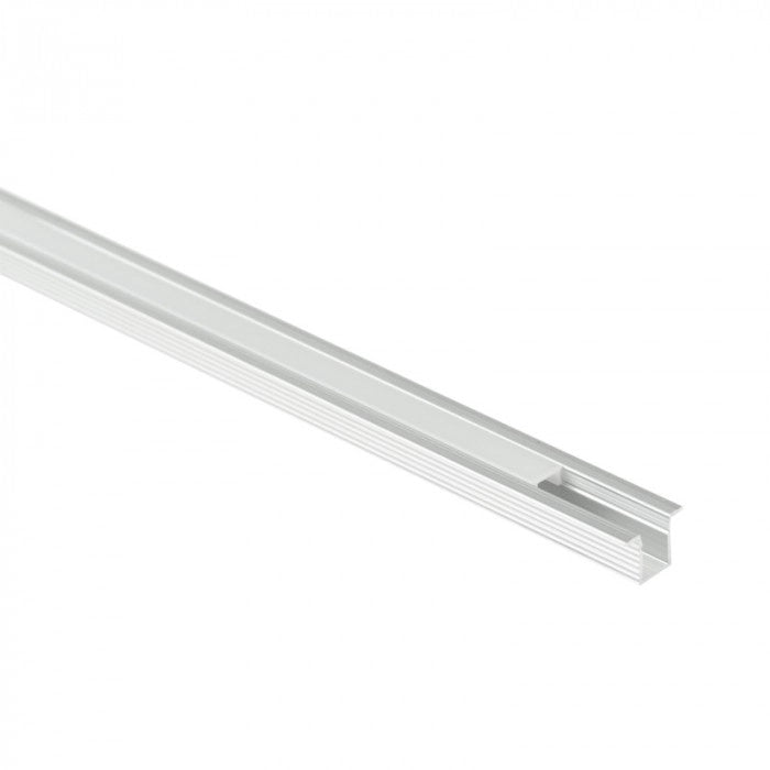 Profilo strisce LED PW-01 anodizzato diffusore opalino 1m Ecolight